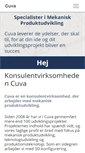Mobile Screenshot of cuva.dk